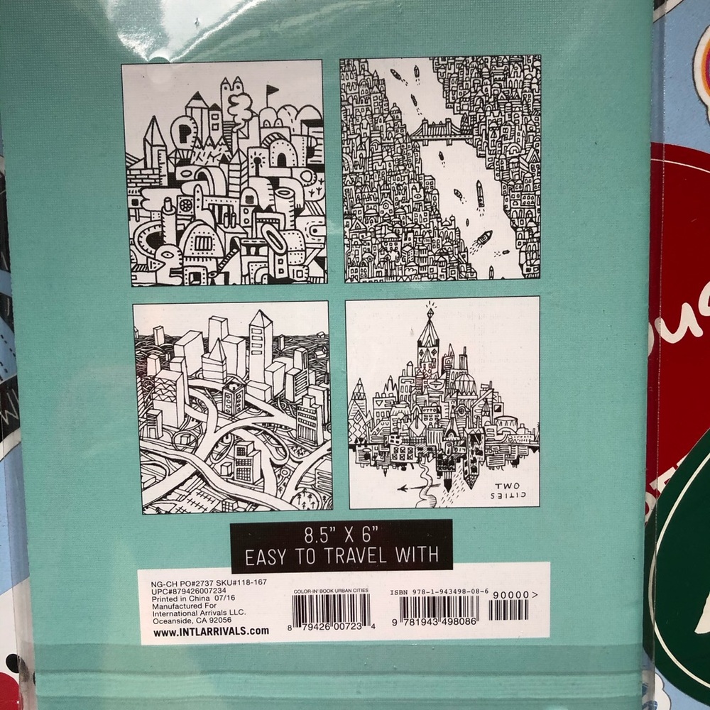 Cities Coloring Book - Picture 3 of 3